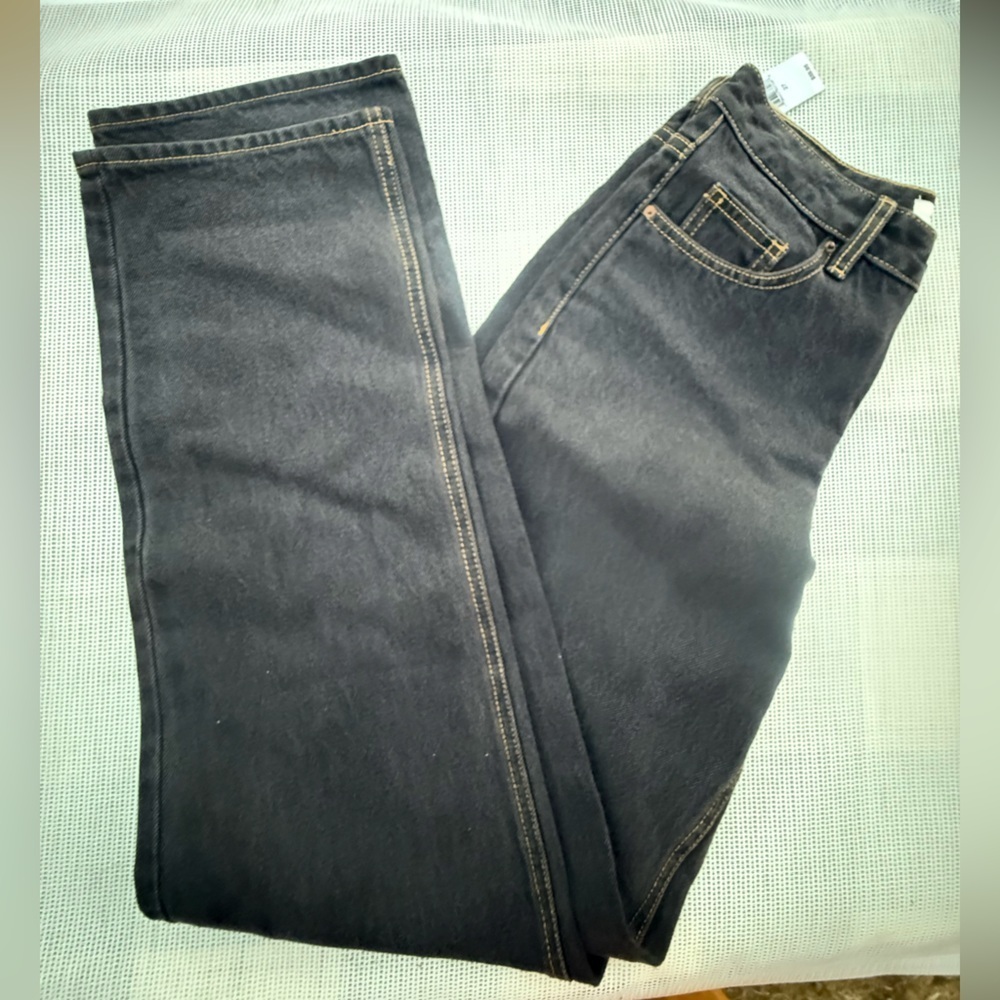 New PacSun WOMENS 90 Boyfriend 27 Denim Pants High Rise Relaxed Leg